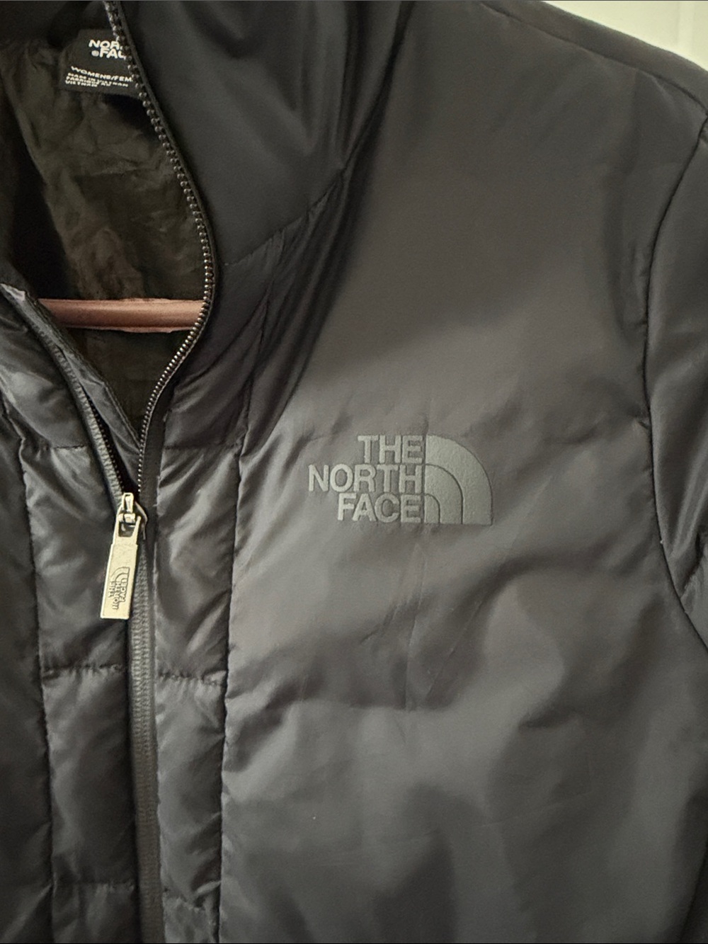 The North Face Down 550 Black Quilted Jacket